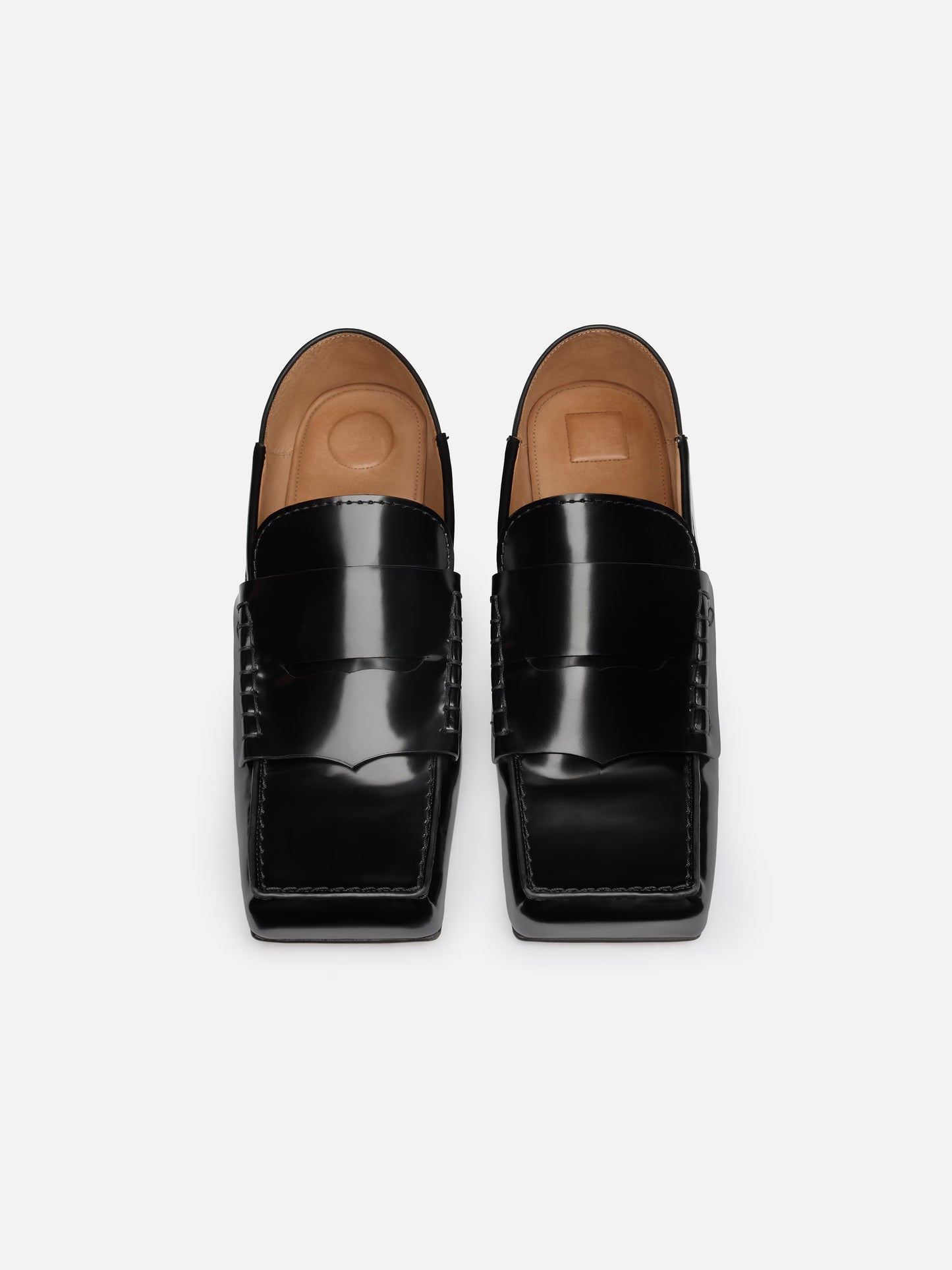 The Carré loafers Square Women