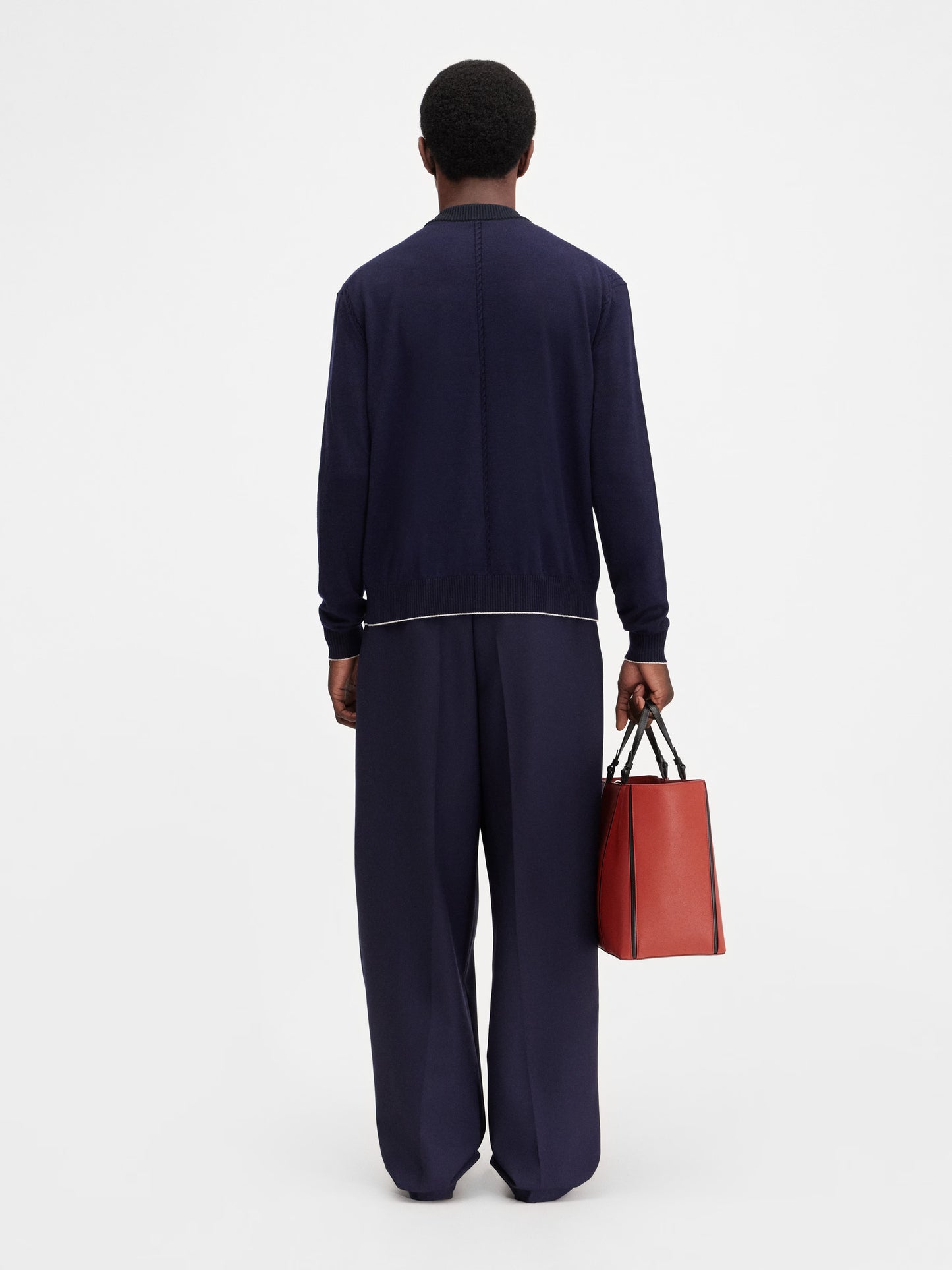 The Tricot knit Fitted monogram sweater