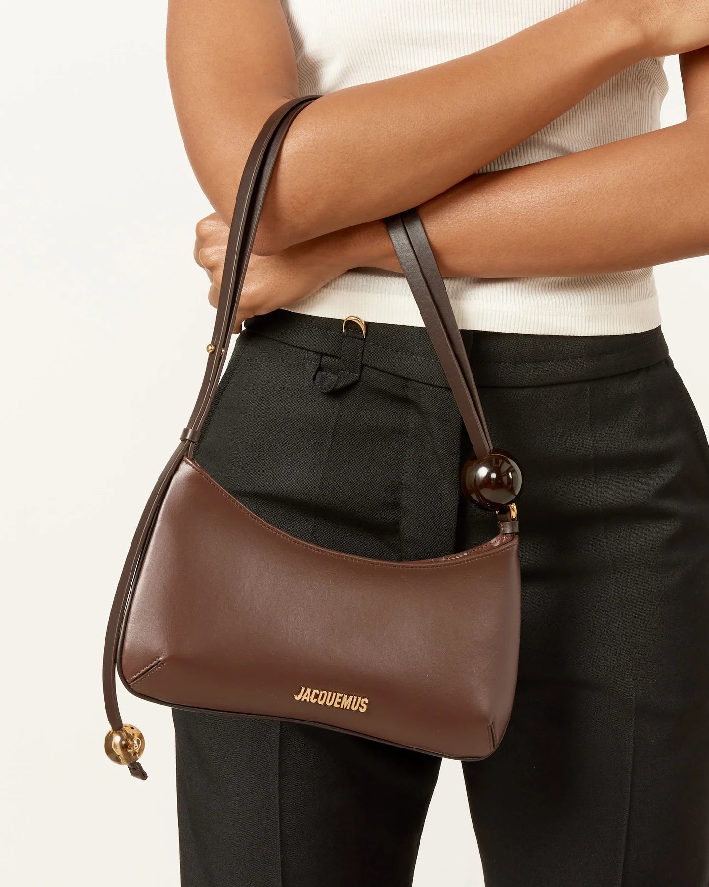 Le Bisou Pearl Lether Sholder Bag
