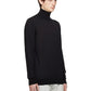 Black Distressed Turtleneck