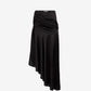 Black skirt on a white background