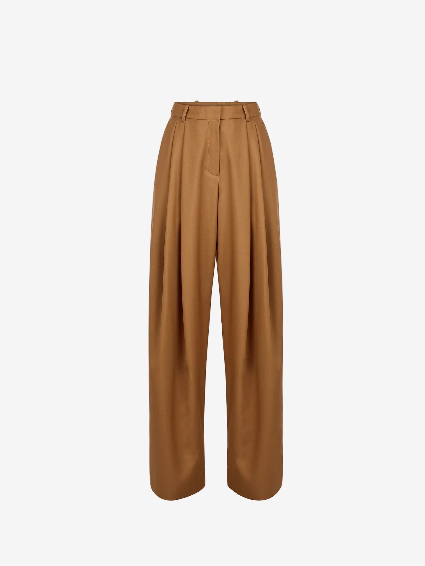 Tan pants on a white background