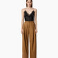 Tan pants on a white background