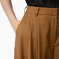 Tan pants on a white background