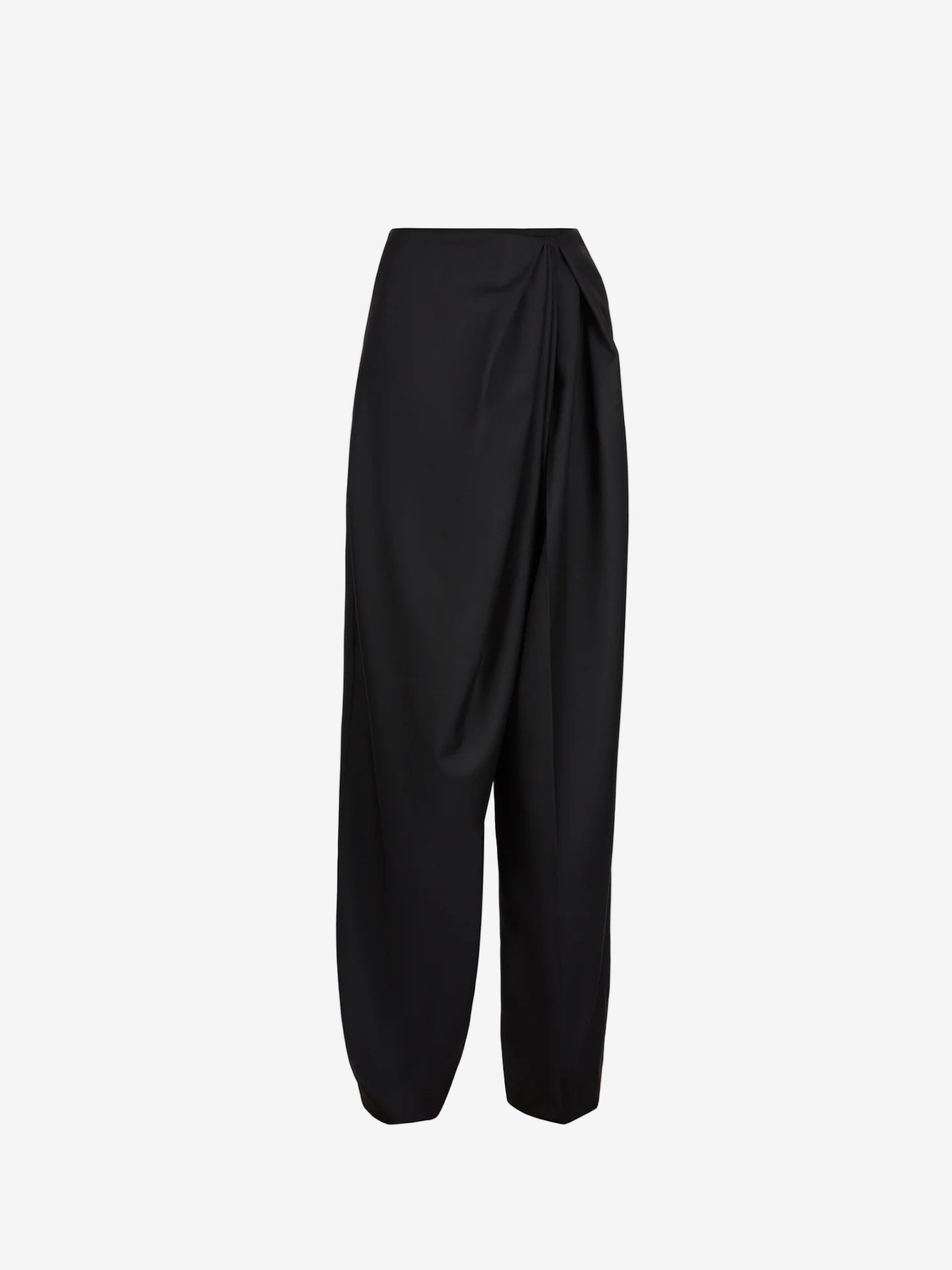 Black pants on a white background