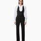 ORGANIC COTON POPELIN SHIRT WITH BIB-FRONT