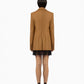 DOUBLE-BREASTED JACKET IN WOOL GABARDINE
