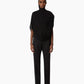 Highneck Fluid Droped Top In Stretch Jersey
