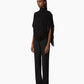 Highneck Fluid Droped Top In Stretch Jersey