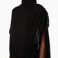 Highneck Fluid Droped Top In Stretch Jersey
