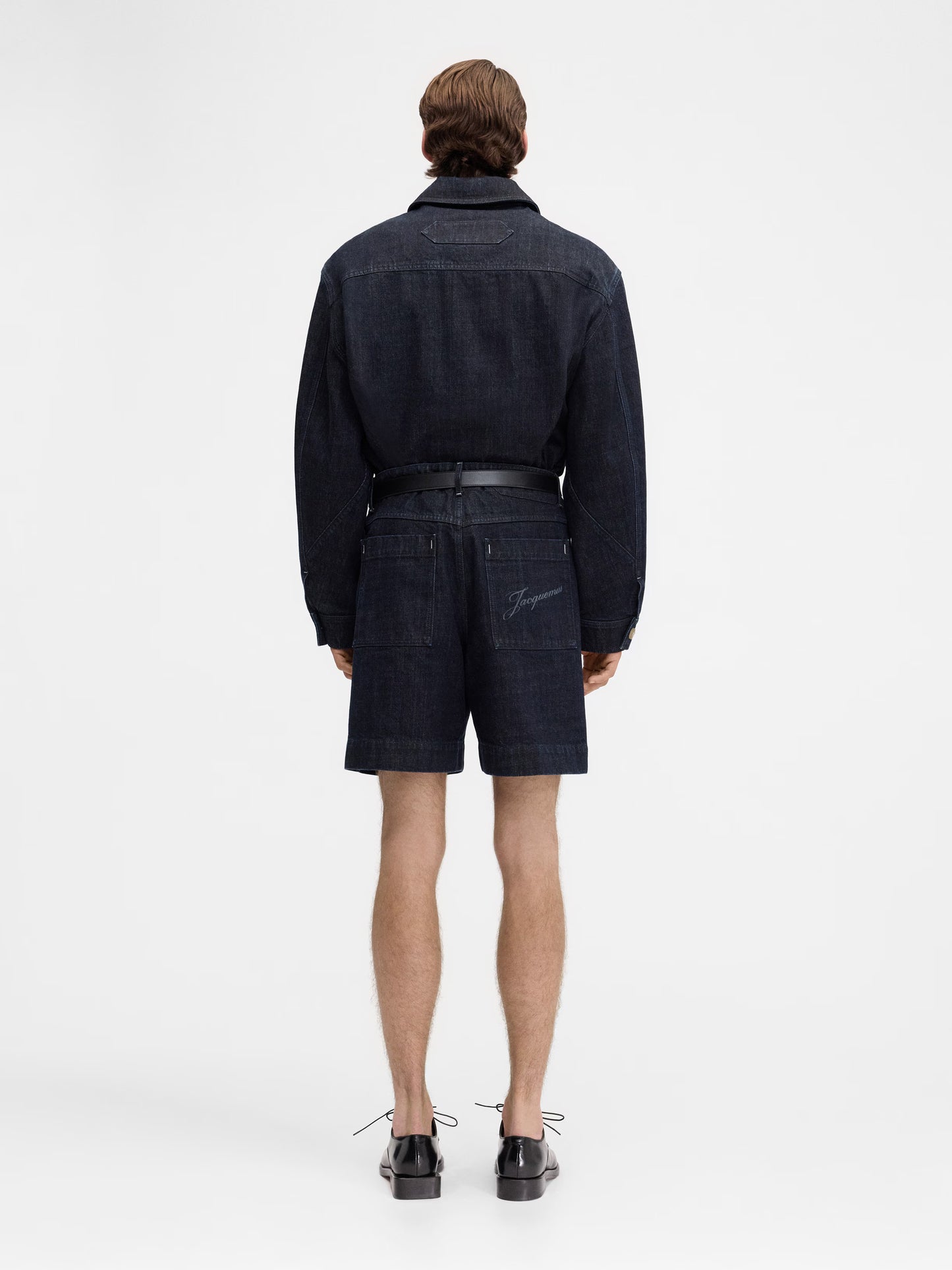 Denim Bermuda shorts