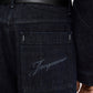 Denim Bermuda shorts