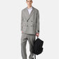 Stretch herringbone cargo fit pants
