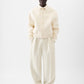 The Feltro White bomber jacket