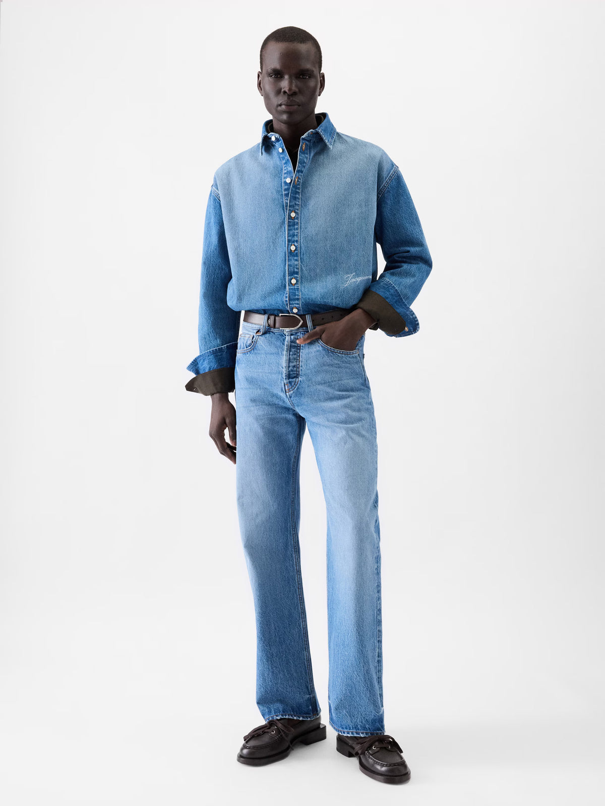Jacquemus The straight de Nîmes denim pants