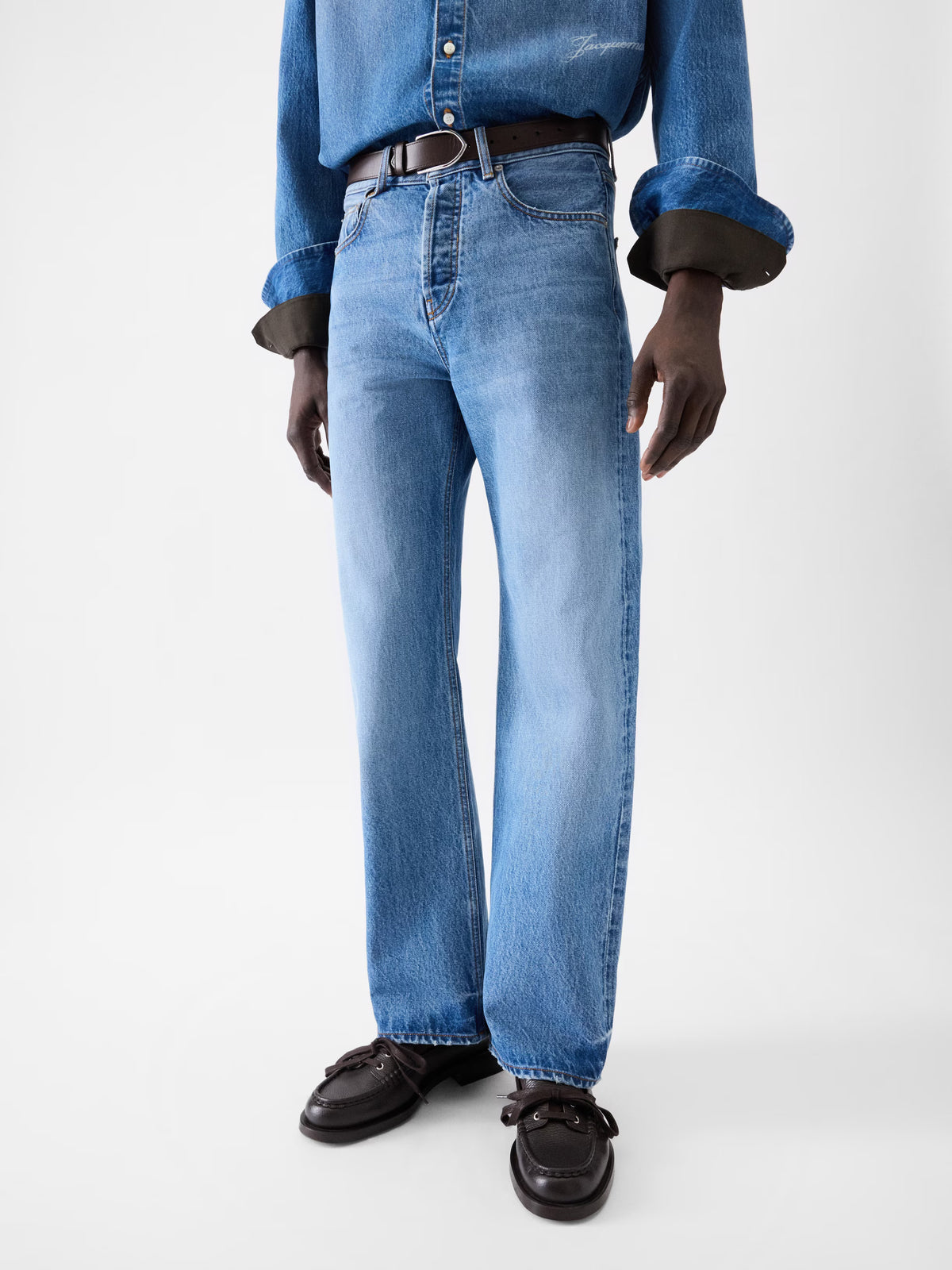 Jacquemus The straight de Nîmes denim pants