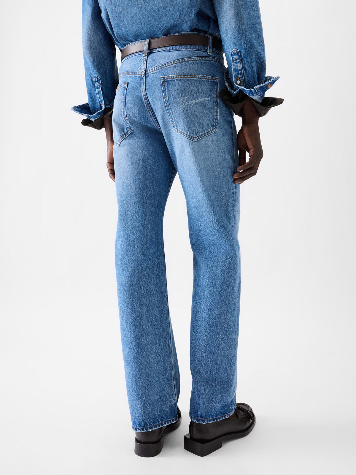 Jacquemus The straight de Nîmes denim pants
