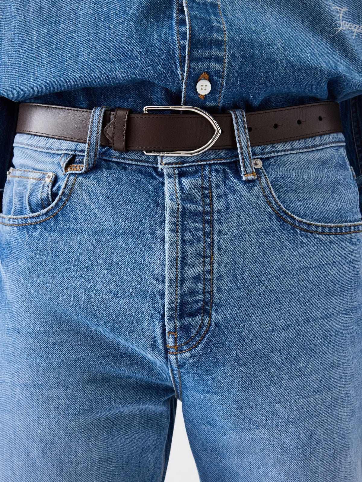 Jacquemus The straight de Nîmes denim pants