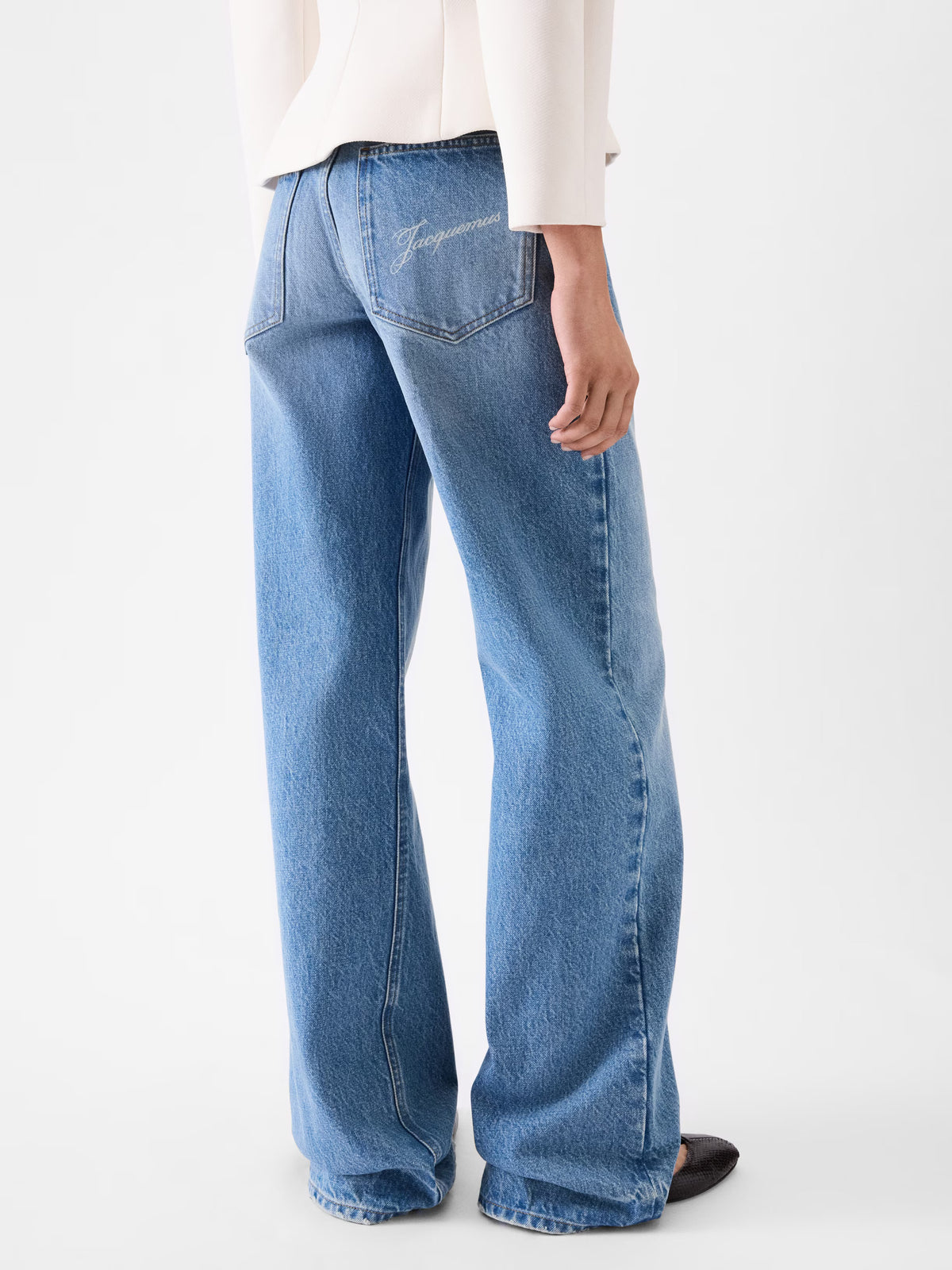 The wide de Nîmes denim pants