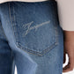 The wide de Nîmes denim pants