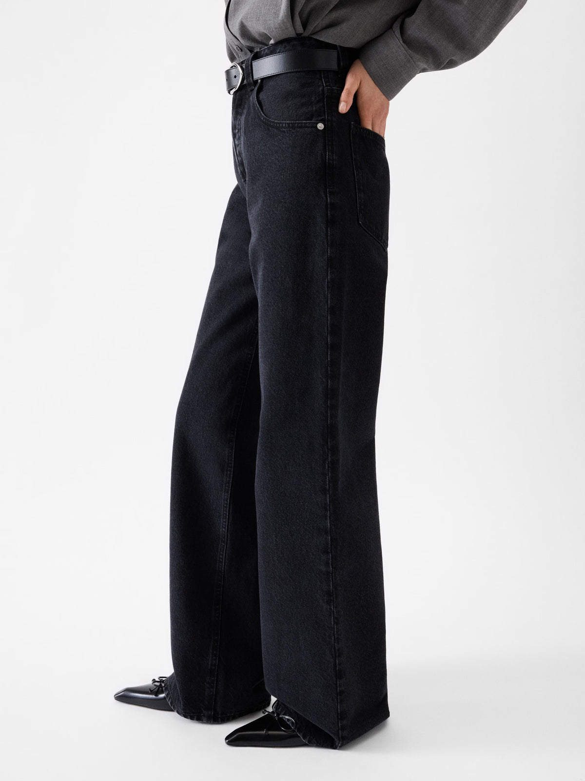 Wide jeans de Nîmes