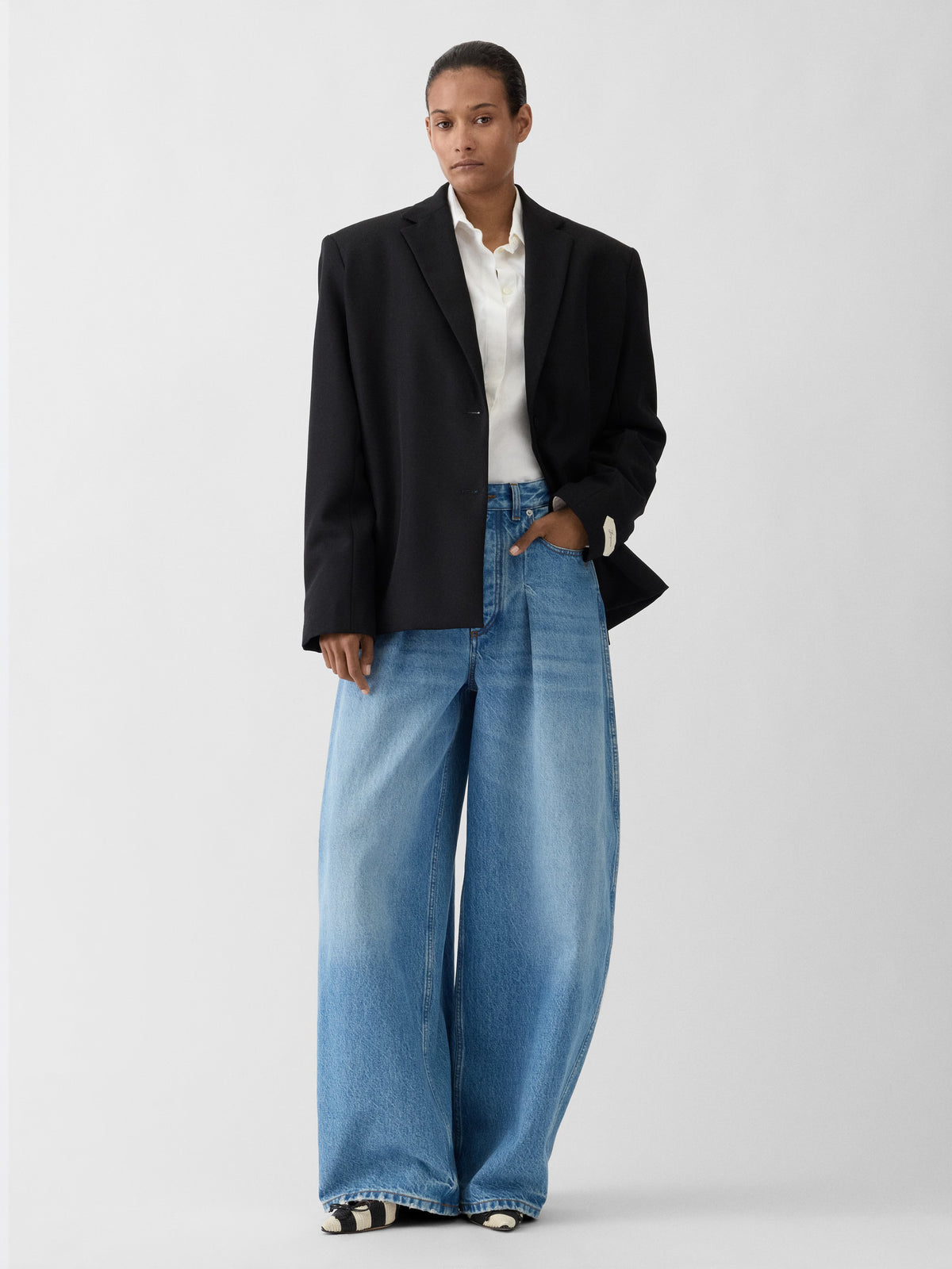 Blue The Ovalo de Nîmes denim jeans