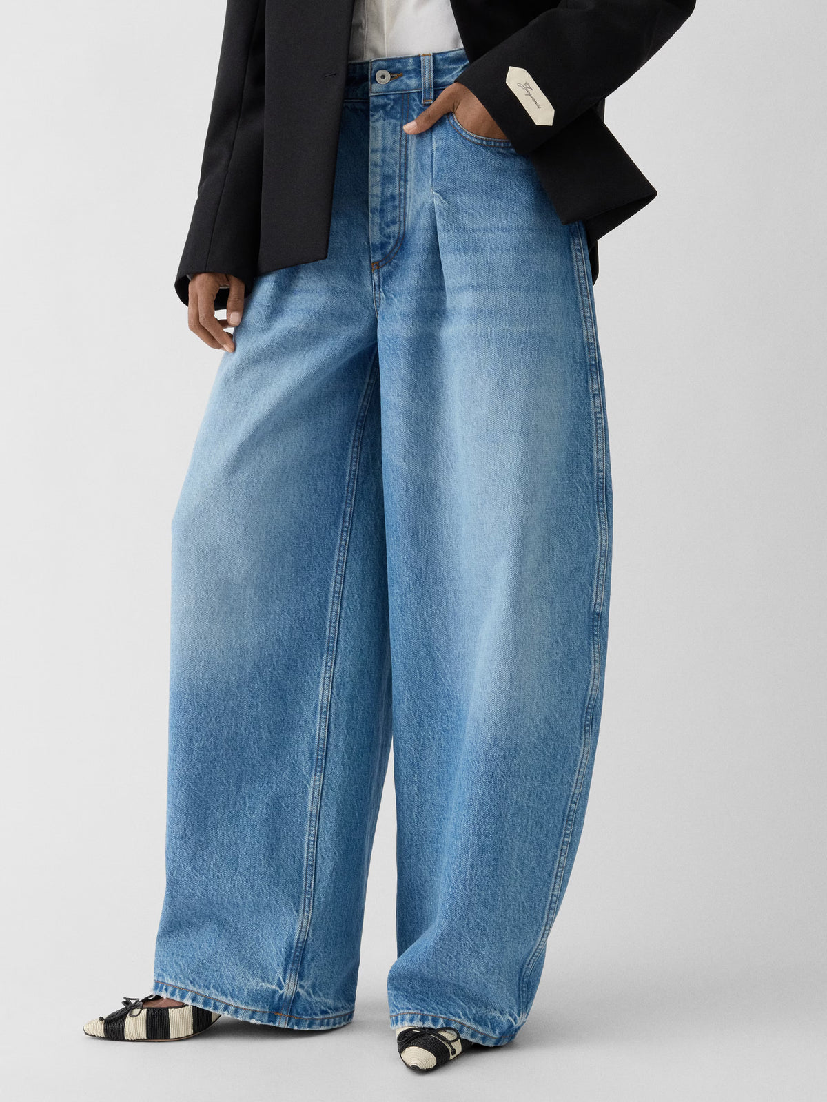 Blue The Ovalo de Nîmes denim jeans