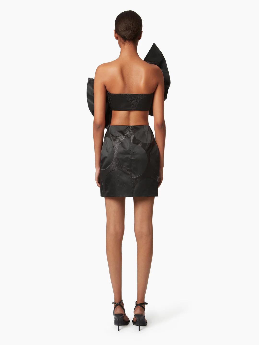 Mini skirt with bow