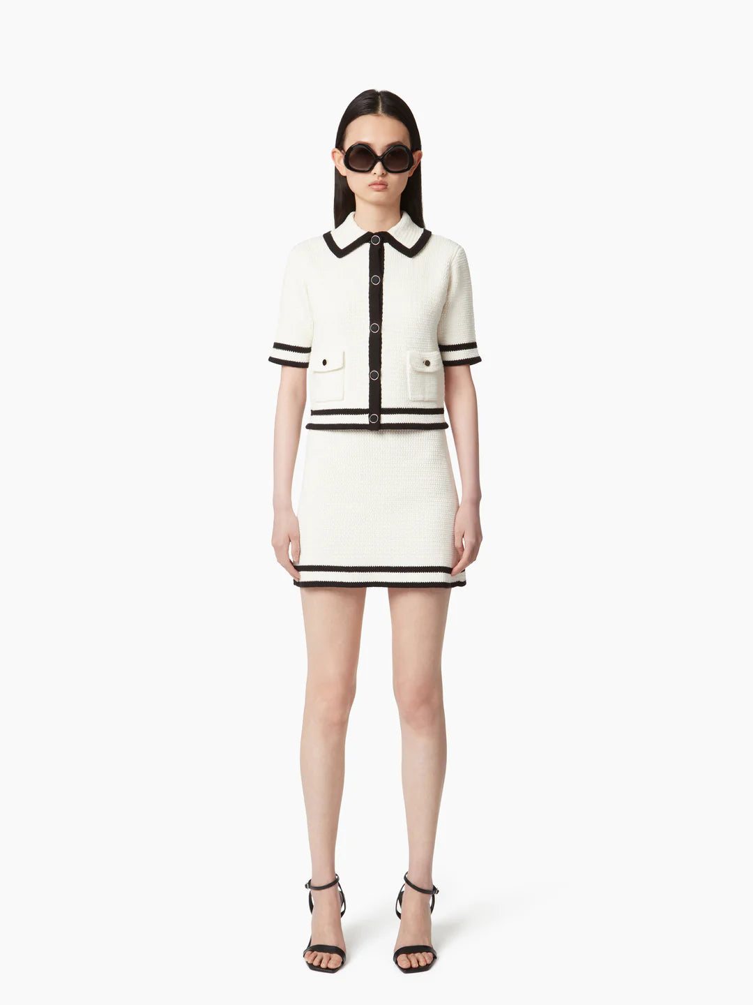 Tweed Mini Skirt