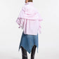 The Attico Denim Midi Skirt