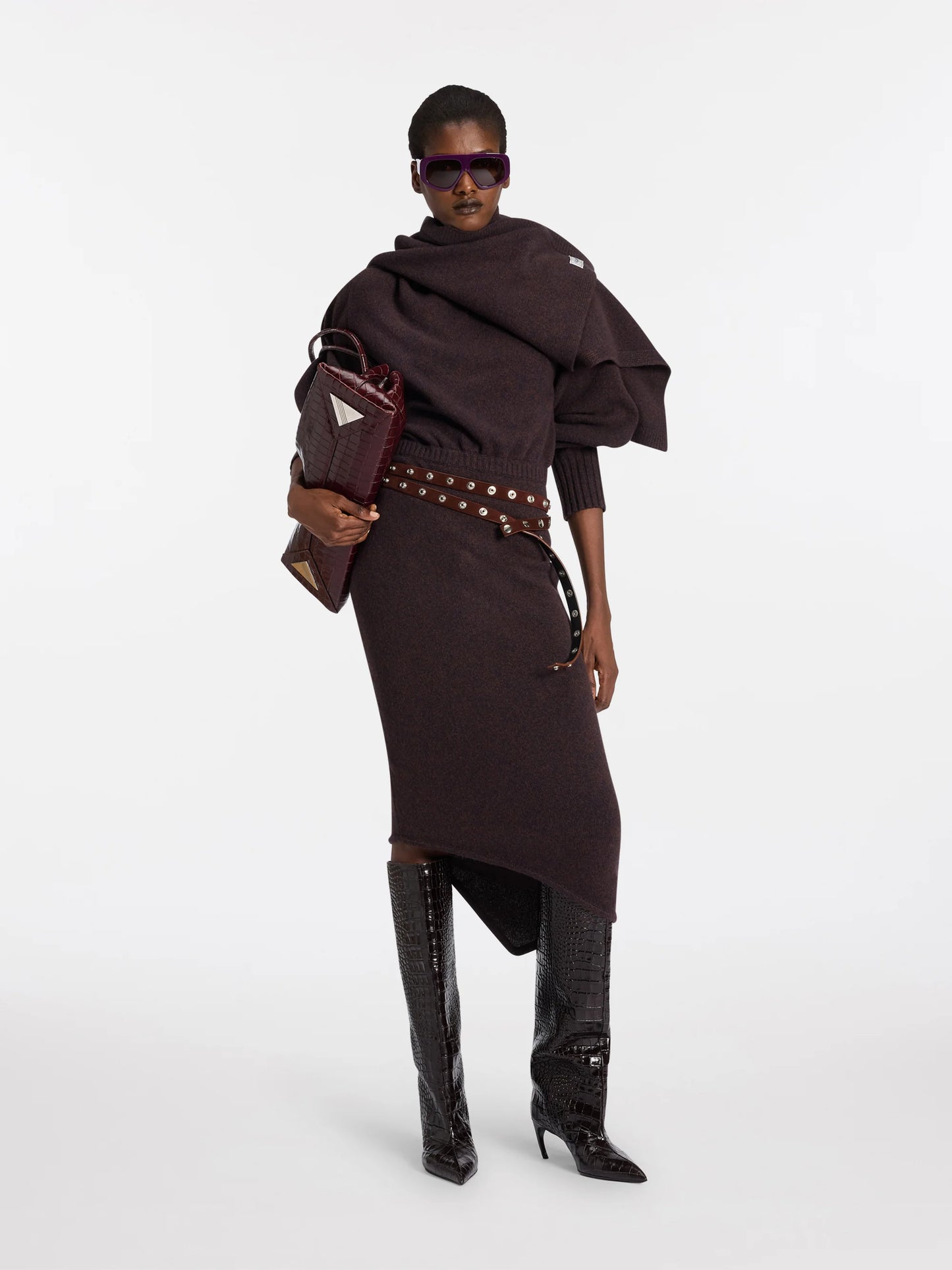 Wool and cashmere dress