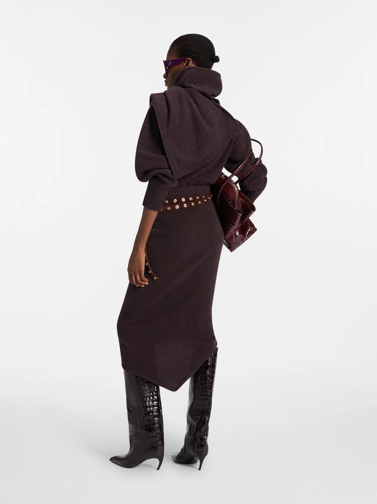 Wool and cashmere dress