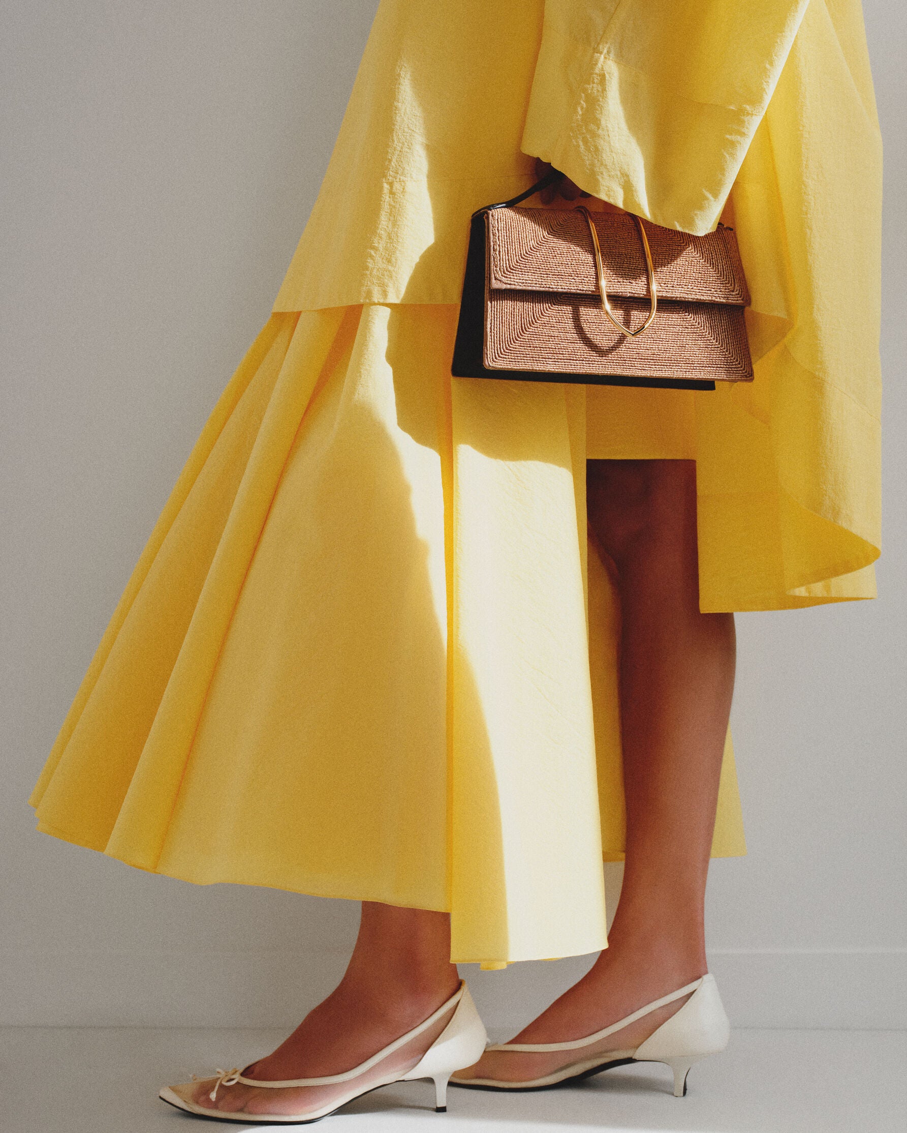 Shoulder bag top handle geometric pattern