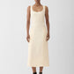 White la robe tablier dress