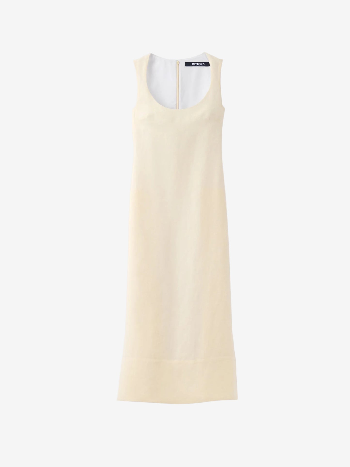 White la robe tablier dress