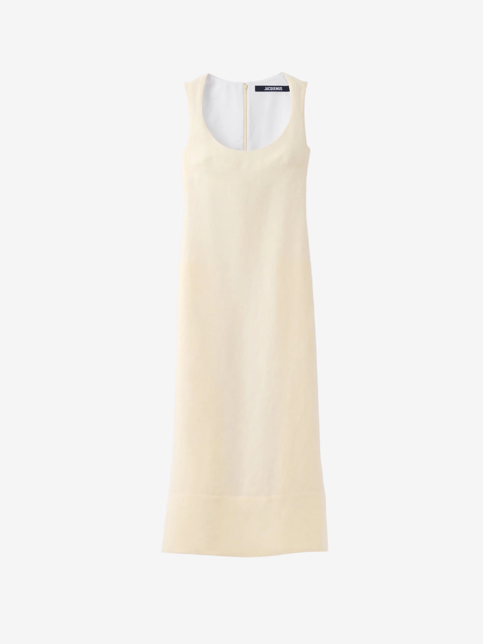 White la robe tablier dress