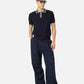 Regular fit classic blue cotton polo sweater