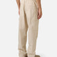 Beige cargo pants in a garment-dyed parachute fabric