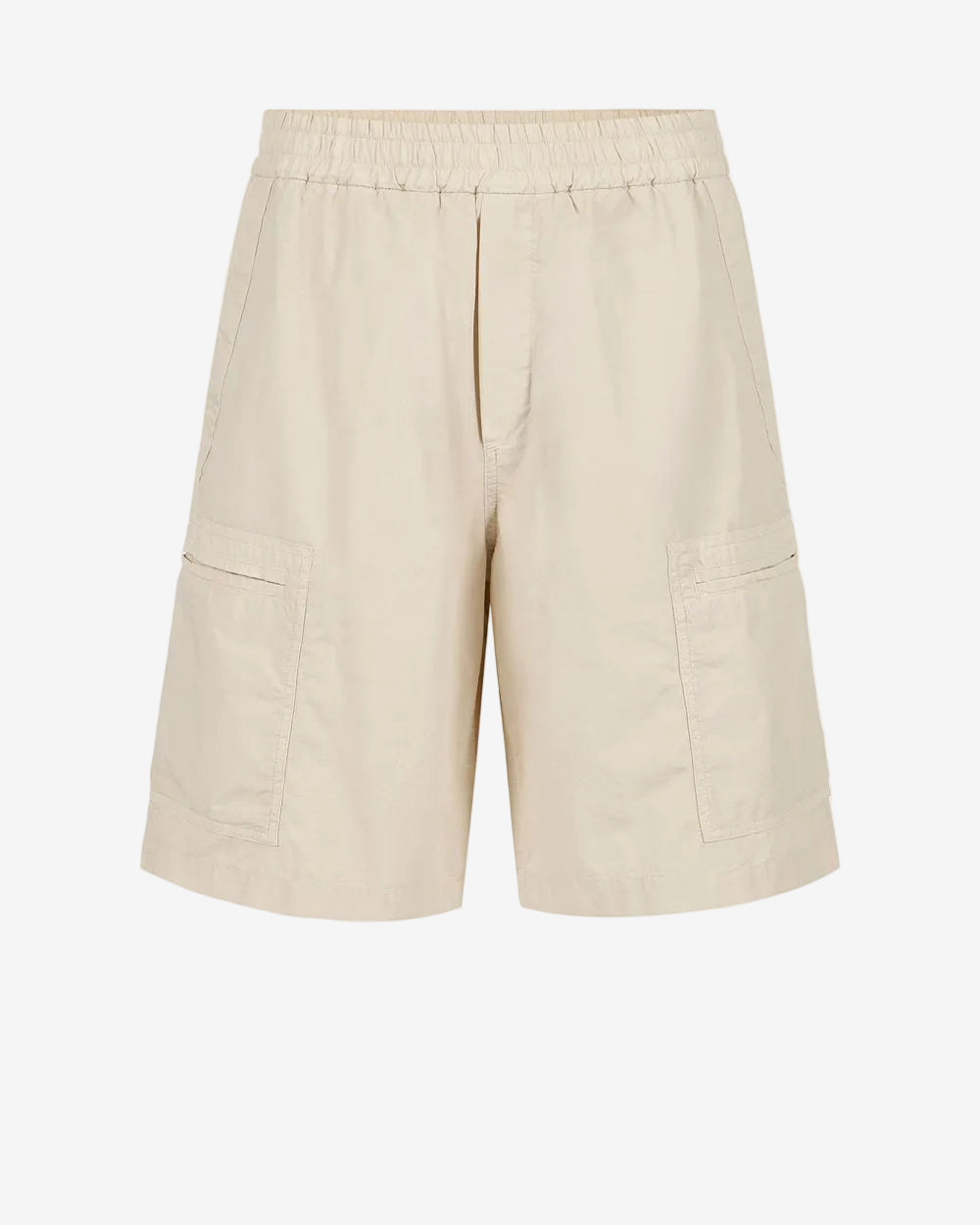 Woven Knee Pants Baige