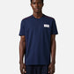 Classic regular fit blue T-shirt in sustainable cotton jersey