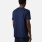Classic regular fit blue T-shirt in sustainable cotton jersey