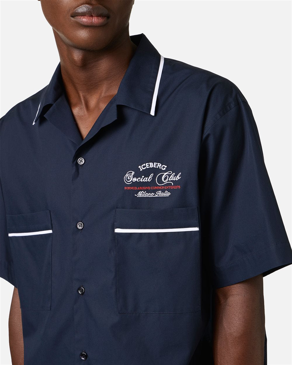 Woven Navy Shirt