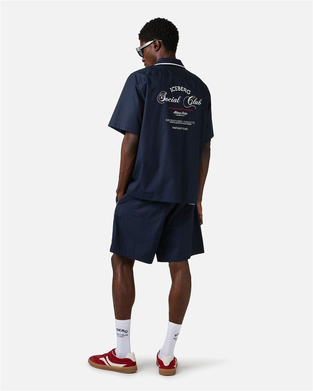 Woven Navy Shirt