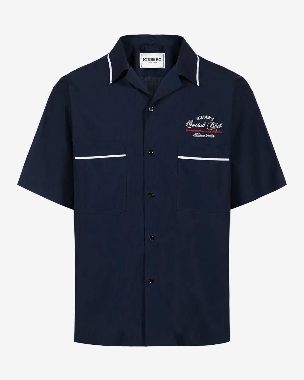 Woven Navy Shirt