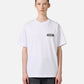 Optic white, regular fit cotton jersey T-shirt with check detail