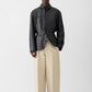 Beige Pastro trousers in cotton canvas