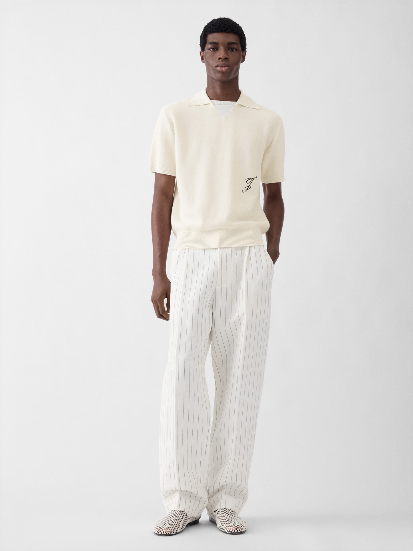 Jacquemus The J knit polo shirt