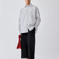 La Chemise Voilier vertical-stripe logo-embroidered shirt