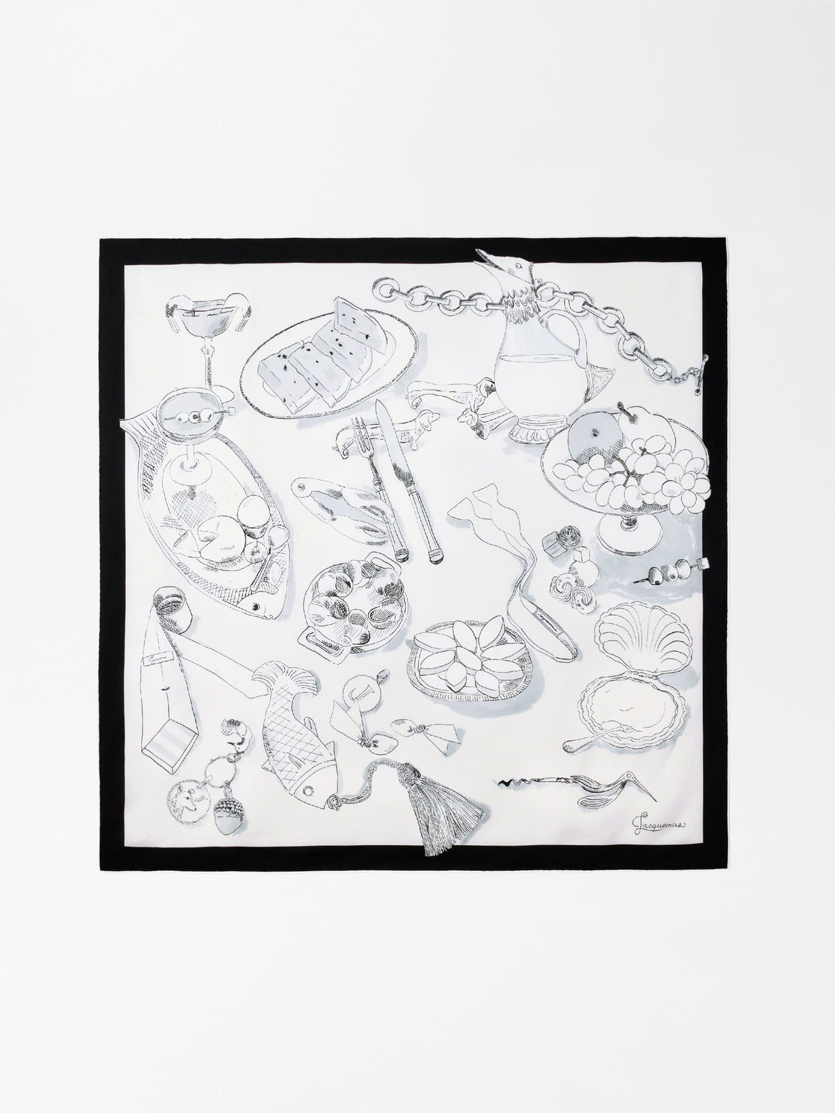 Jacquemus The Cocktail Large Scarf