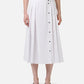 Skirt ICEBERG Optic White Relaxed